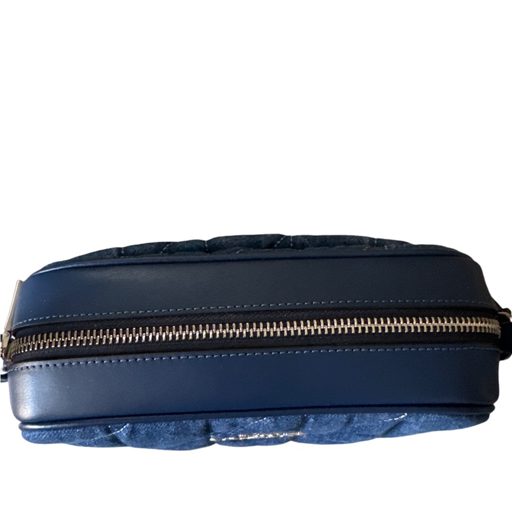 COACH Quilted Denim Camera Crossbody Bag - Picture 7 of 14